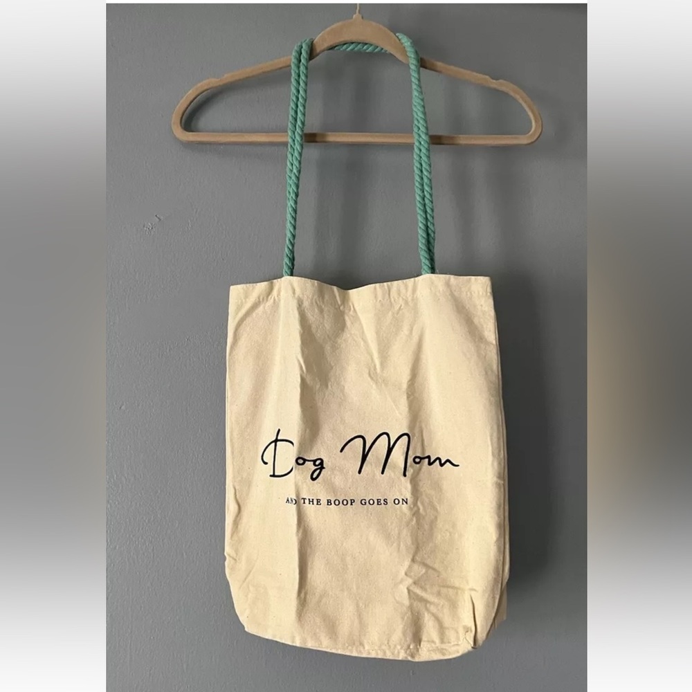 Dog Mom Tote Bag 13”x 15”